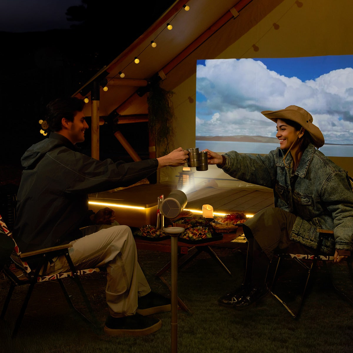 This Portable Outdoor Movie Projector Might Be Better Than a TV: Meet the XGIMI MoGo 4