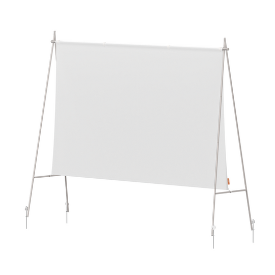 XGIMI 70-inch portable outdoor projection screen with lightweight aluminum A-frame, perfect for easy setup and transport.