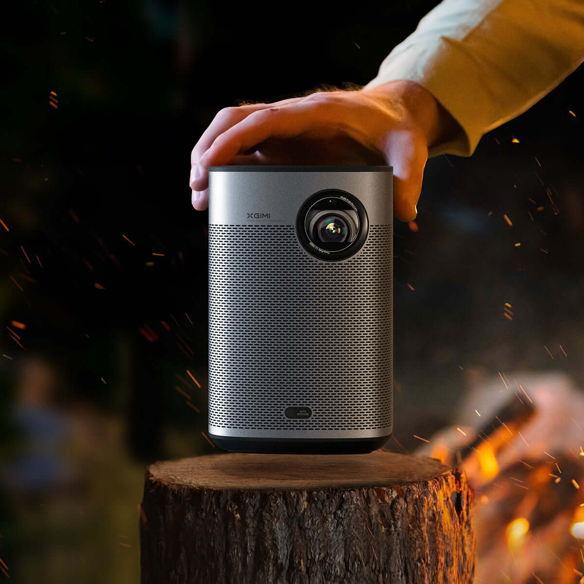 XGIMI Halo+ (New) Full HD mini projector has a brightness output of 700 ISO Lumens for brilliant images.