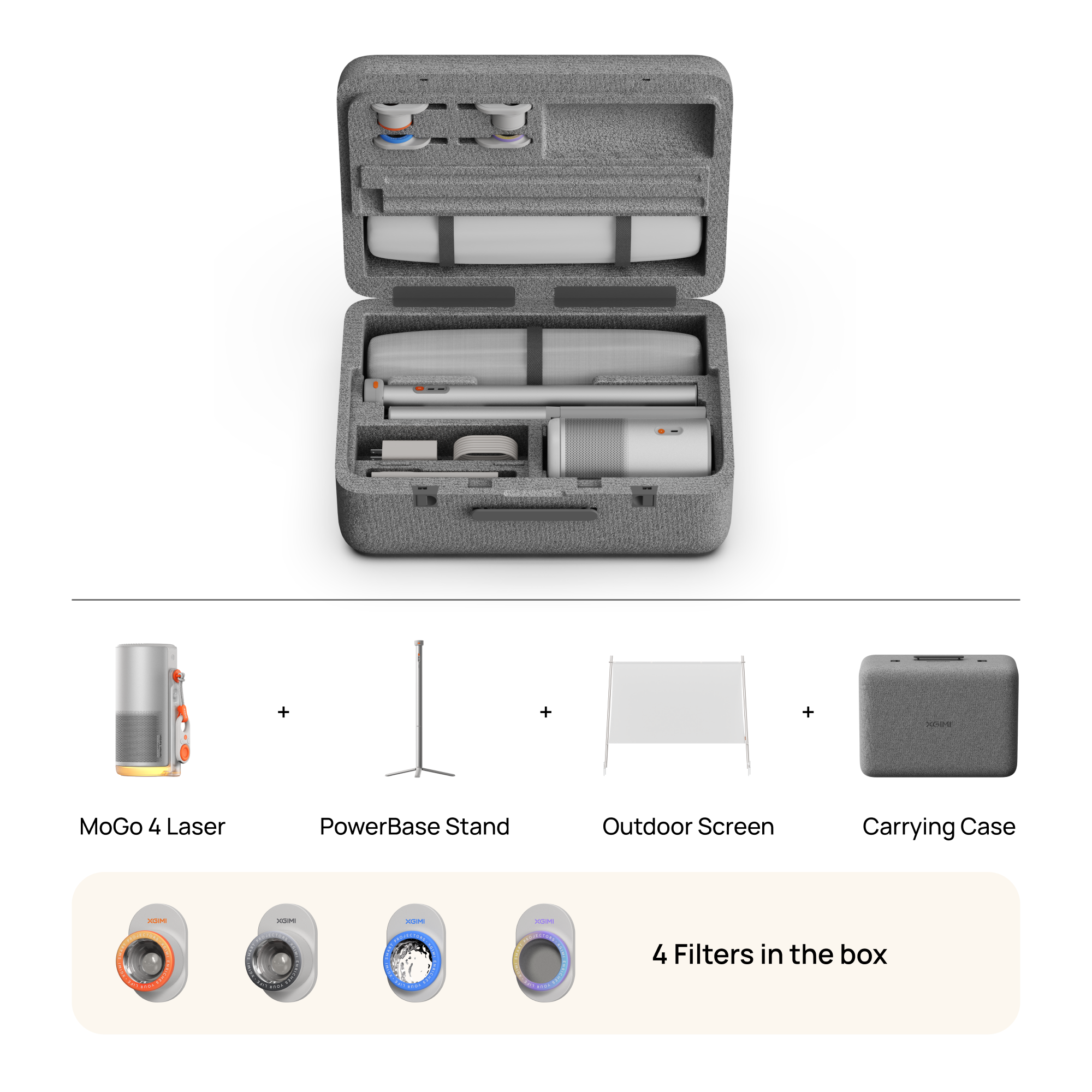 XGIMI MoGo 4 Laser Projector Outdoor Collection